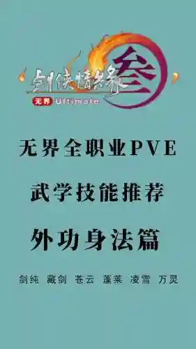 剑三重制版职业技能pvp,剑三pvp职业2020插图1 剑三重制版职业技能pvp,剑三pvp职业2020插图1