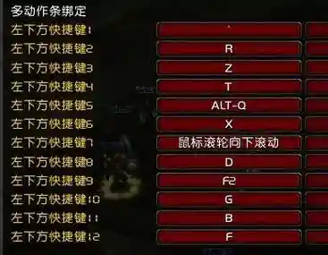 魔兽技能按键位置，魔兽技能按键位置图解插图