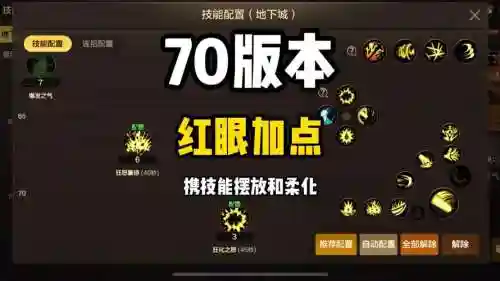红眼技能加点新手，红眼技能加点最新2021插图1